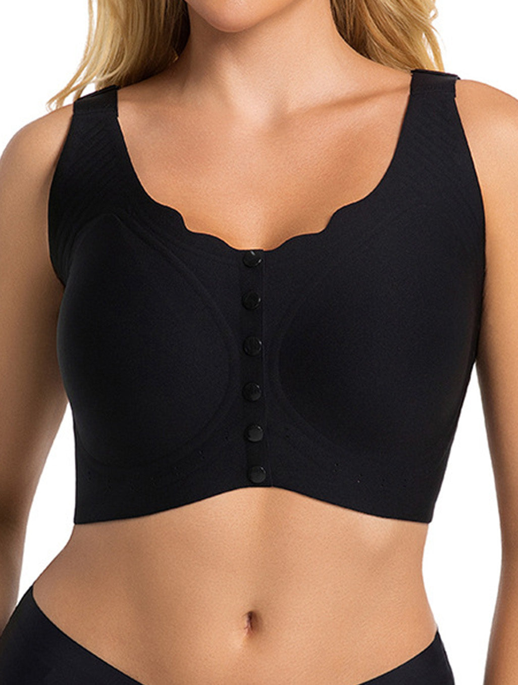 W-Shaped Support Seamless Bra Up To DDD Cup