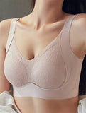 Breathable Comfort Support Seamless Bra Up to F cup
