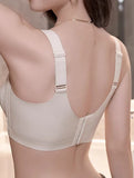 Breathable Mesh Back Full Coverage Wireless Bra Up to E cup