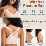 Sculpt Seamless Wireless Bra with Adjustable Support Band