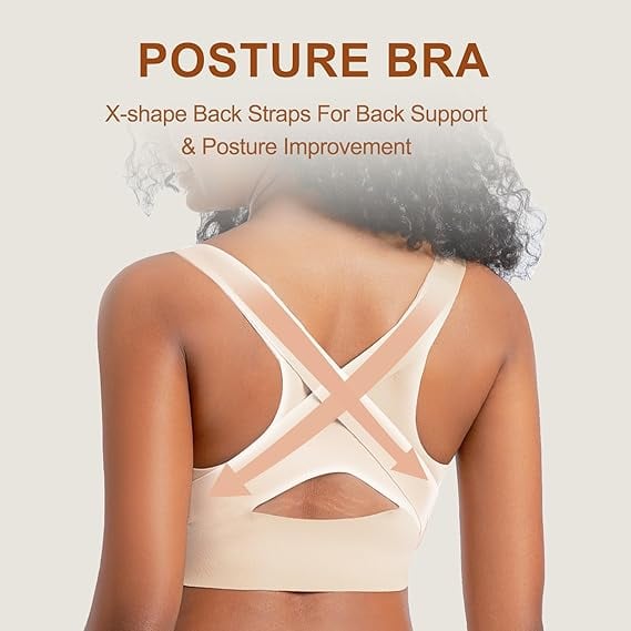 Sculpt Seamless Wireless Bra with Adjustable Support Band