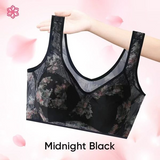 Floral Mesh Light-Lift Wireless Bra