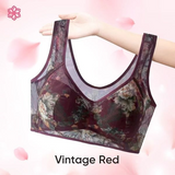 Floral Mesh Light-Lift Wireless Bra