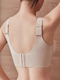 Full-Coverage U-Back Comfort Seamless Support Bra Up to G Cup