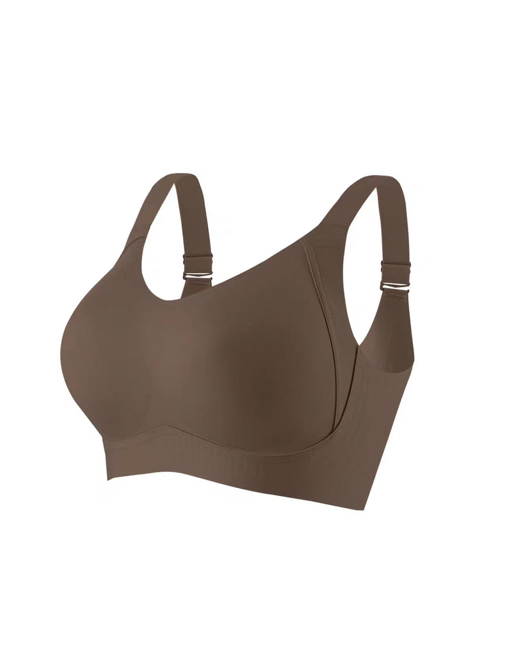 Full-Coverage U-Back Comfort Seamless Support Bra Up to G Cup