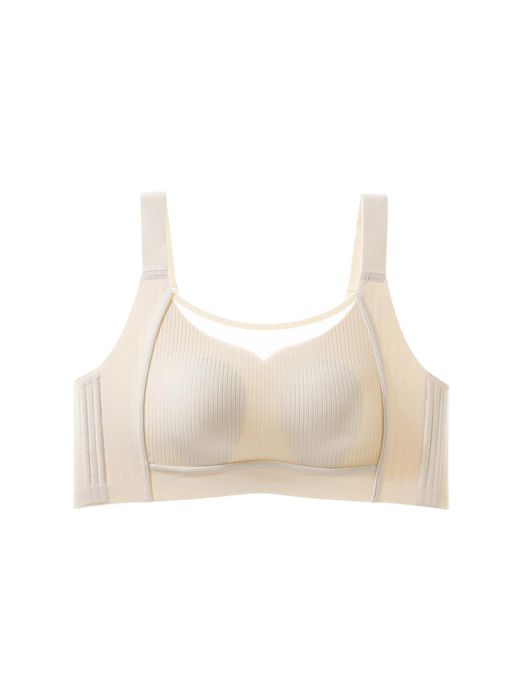 Sculpting Bra for Full Bust Support Wireless bra Up to DD Cup